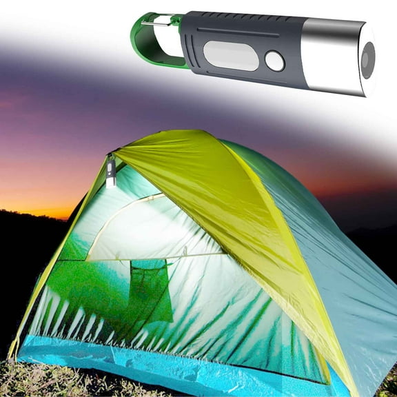 Portable LED Flashlight Super Bright Mini Type-C Rechargeable Strong Light Flashlight with Tail Hook 11.5x3cm Compact Size for Outdoor Emergency Use