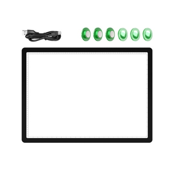 Portable LED Light Box With 6 Brightness Levels For Tracing Drawing Sketching