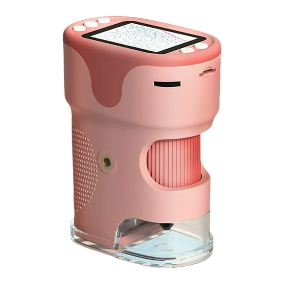 Portable LED Light Microscope Featuring Large Screen & 32G Memory Compact Handheld Microscope for Students & researcher
