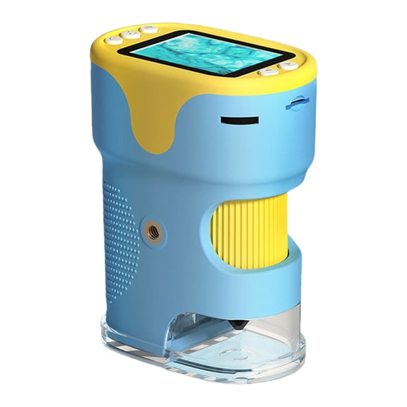 Portable LED Light Microscope Featuring Large Screen & 32G Memory Compact Handheld Microscope for Students & researcher