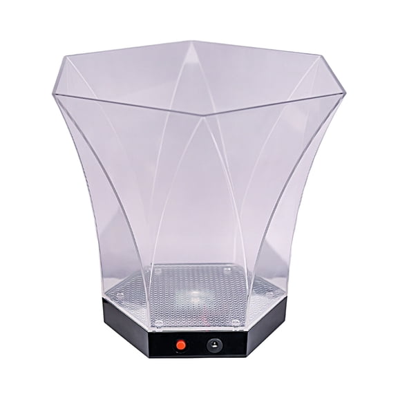 Portable LED Party Chiller 6L Large Capacity Coolers LED Ice Bucket Party Accessories for Parties and Gatherings