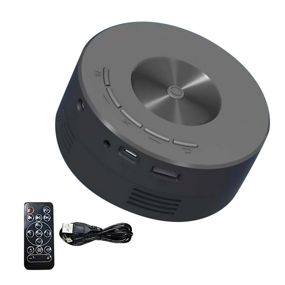 Portable LED Projector with LCD Display Supports 1080p, for Clear and Vibrant Projections for Travel