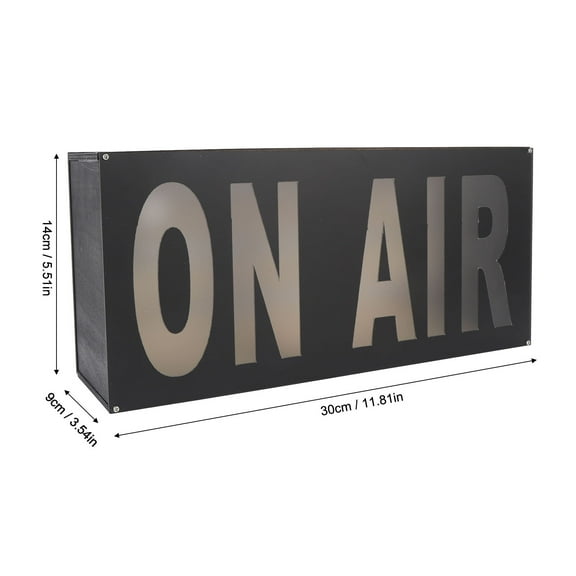 Portable LED Recording Sign With Remote: Perfect For Studios, Podcasts,  Live Content Creation