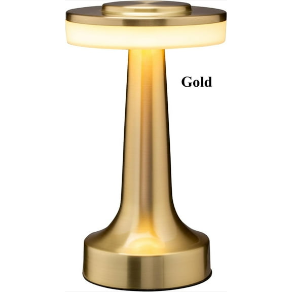 Portable LED Table Lamp with Touch Sensor, 3-Levels Brightness, Rechargeable Battery Up to 48 Hours Usage, Night Light for Kids Nursery, Nightstand Lamp, Bedside Lamp