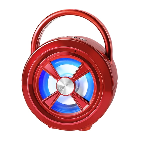 Portable LED Wireless Speaker with Super Sound and Extra Heavy Bass for LG Wing 5G,V60 ThinQ 5G, Q51, K61, K51S, K41S, V50S ThinQ 5G, G8X ThinQ, Stylo 5, G8s ThinQ (Red)