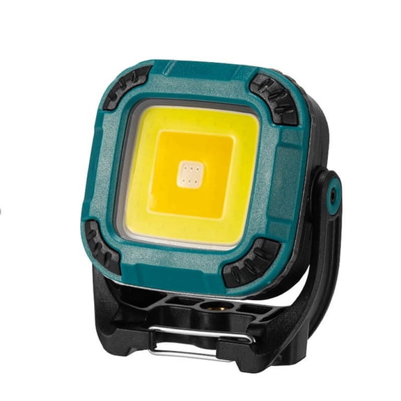 Portable LED Work Light USB Rechargeable Lantern 180-Degree Rotatable Car Repair Work Light Blue