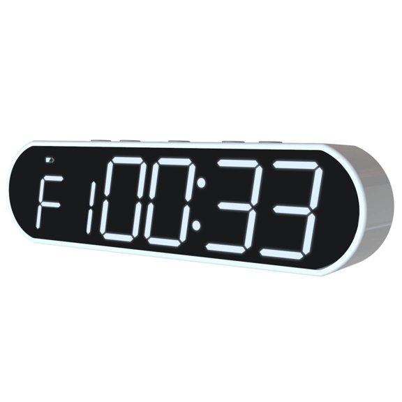 Portable LED Workout Timer with Magnetic Mount for Home Gym Use 30H Battery Life