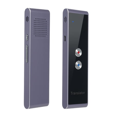 Portable Language Translator Device 97 Languages Voice Translating Online Translation Simultaneous Interpretation APP for Text / Photo Translate Support Speech to Text Recording Mini Pocket Translator