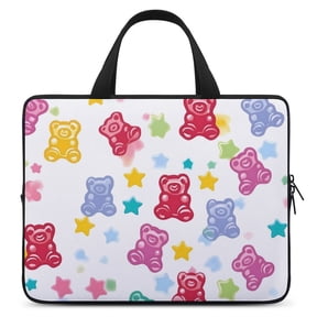Portable Laptop Bag Wear-Resistant Scratch-Resistant Waterproof Portable Travel Little Bear Gummy Bears 17inch
