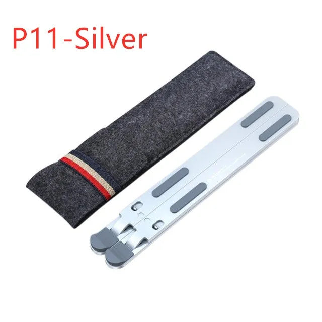 Portable Laptop Stand Aluminium Foldable Macbook Pro Support Adjustable Notebook Holder Tablet Base For PC Computer Accessories