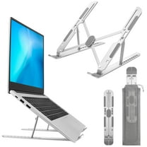 Laptop Stand for Desk, Computer Tablet Stand, 7 Angles Adjustable Aluminum Ergonomic Foldable Portable Desktop Holder, Ventilated Cooling Notebook Stand for 10-15.6" Laptop Tablet