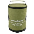 thumbnail image 1 of Portable Large-Capacity Golf Ball Storage Bag with Stable Balance Base Zipper Closure Ergonomic Handle for Golfers Training Outdoor Sports Golf Ball Bags,Green, 1 of 4