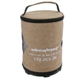 thumbnail image 1 of Portable Large-Capacity Golf Ball Storage Bag with Stable Balance Base Zipper Closure Ergonomic Handle for Golfers Training Outdoor Sports Golf Ball Bags,Khaki, 1 of 4