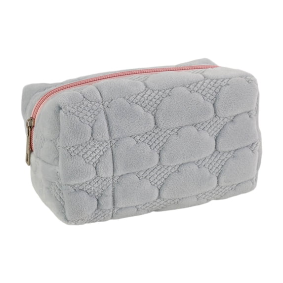 Portable Large-Capacity Makeup and Toiletry Organizer for Travel, Compact Folding Design with Easy Carry Handle for Efficient Storage During Trips
