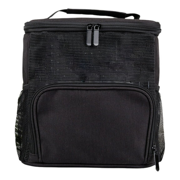 Portable Large Capacity Toiletry Bag Black,Portable Shower Caddy Dorm Shower Caddy Hanging with Hook for College Drain From Bottom Women Mesh Shower Bag Dorm Room for Girls Camping Travel