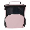 thumbnail image 1 of Portable Large Capacity Toiletry Bag Pink, Portable Shower Caddy Dorm Shower Caddy Hanging with Hook for College Drain From Bottom Women Mesh Shower Bag Dorm Room for Girls Camping Travel, 1 of 2