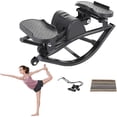 thumbnail image 1 of Portable Lateral Rocking Stepper, Rock Stepper Side to Side, Stepper for Exercise at Home with Digital Display & Non-Slip Mat Knee-Friendly for Gift, 1 of 7