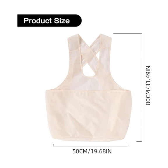 Portable Laundry Apron (Ship to alternate address) Family meal preparation work,Work apron,Reusable durable kitchen dust protective apron set
