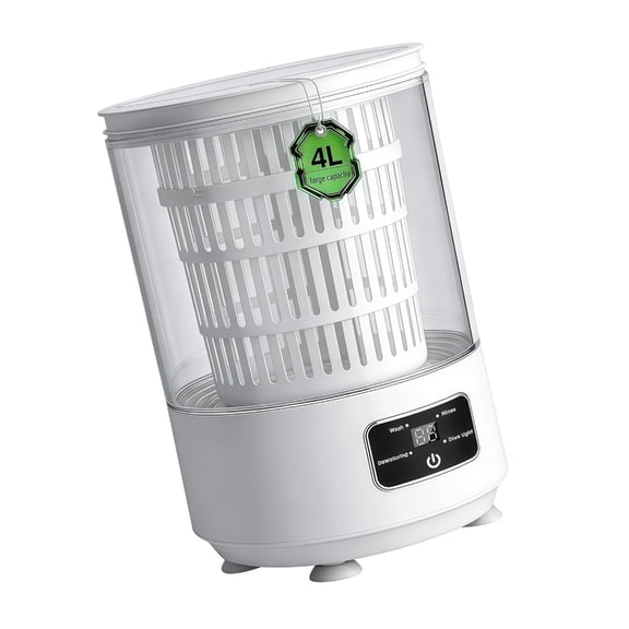 Portable Laundry Device USB Charging Function Quiet Motor ABS Texture Suitable for Small Spaces and Sensitive Fabrics