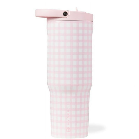 Portable Leak-Proof Water Bottle with Flip Straw & Handle Gym-Ready Durability