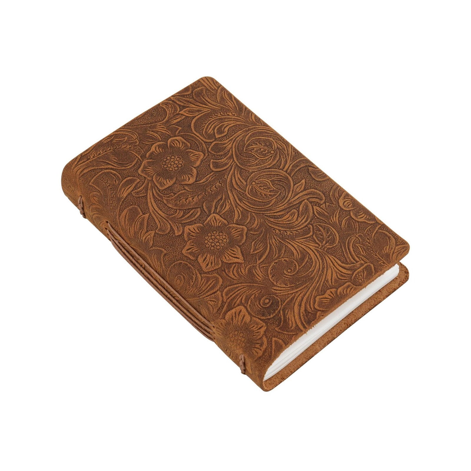 Portable Leather Notebook with 240 Pages Multipurpose Paper Retro Journal for Men Women Sketching Writing