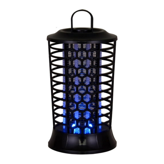 Portable Led Electric Mosquito Zapper Lamp 360° Coverage Usb Powered for Outdoor Indoor Use, Mesh Screen Protection No Odor Noise Intelligent Power Off High Quality Abs