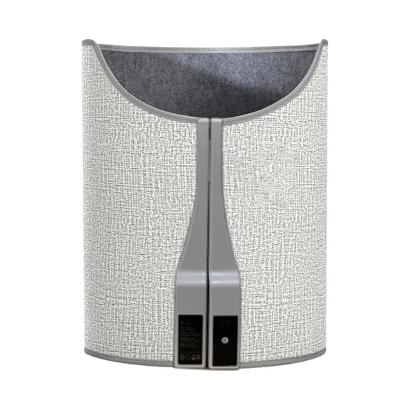 Portable Leg Warmer - Under Desk Heater with Soft Blanket, 170W Quick Heating, 3 Temperature Modes, Overheat Protection & Timer, for Home Office Foot & Knee Warmth
