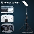 thumbnail image 1 of Portable Lights for Outside, Ultra-Bright LED Work Light, USB-Powered Support & Portable with Adjustable Tripod for Outdoor, Camping, Emergency,  Projects, 1 of 8