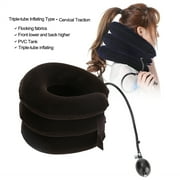 Portable Lightweight Inflatable U-Shape Cervical Neck Stretcher Traction Device, Neck Traction Device, Inflatable Neck Traction