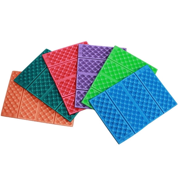 Portable Lightweight Mini Waterproof Folding Mat, Stadium Seat Pad, Camping Foam Pad, Foldable Stadium Seat Cushion Insulated Sitting Pad,Waterproof Foldable Foam Mat Moisture Proof Folding Foam Pad
