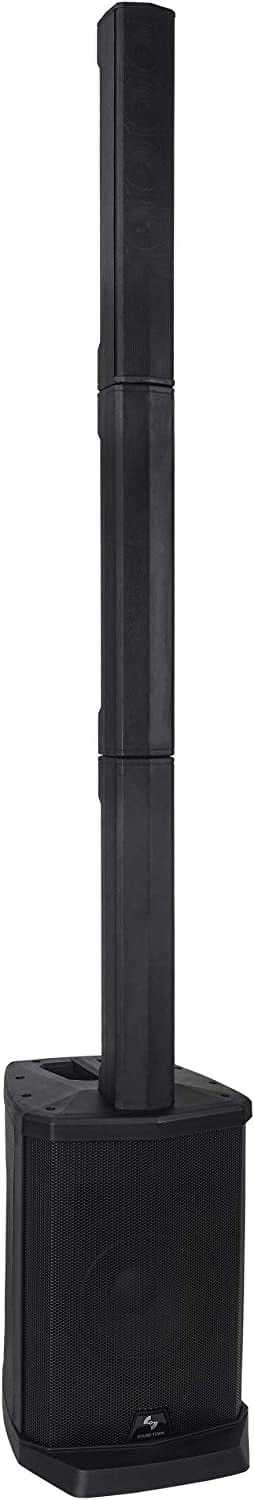 Portable Line Array Column PA/DJ System with Sub Bass Module, TWS