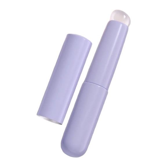 Portable Lip Gloss Applicator With Soft Silicone Brush For Flawlessly Blending And Comfortable Grip