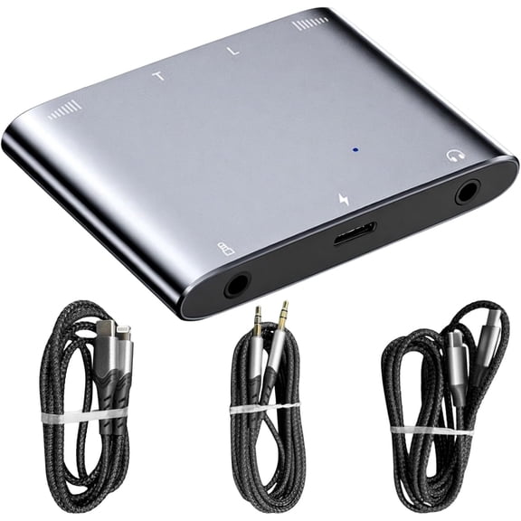 Portable Live Streaming Audio Interface, Universal Sound Card Adapter for Recording, Broadcasting & Content Creation