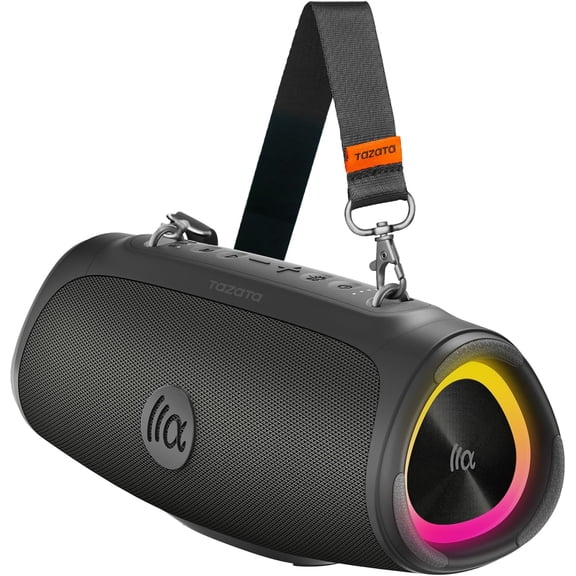 Portable Loud Bluetooth Speaker, 60W Large Subwoofer Speakers Wireless Bluetooth 5.3 with Powerbank USB Charge Out,Rugged Outdoor for Party,Beach,Golf,Pool,Shower,Valentines Day Gifts