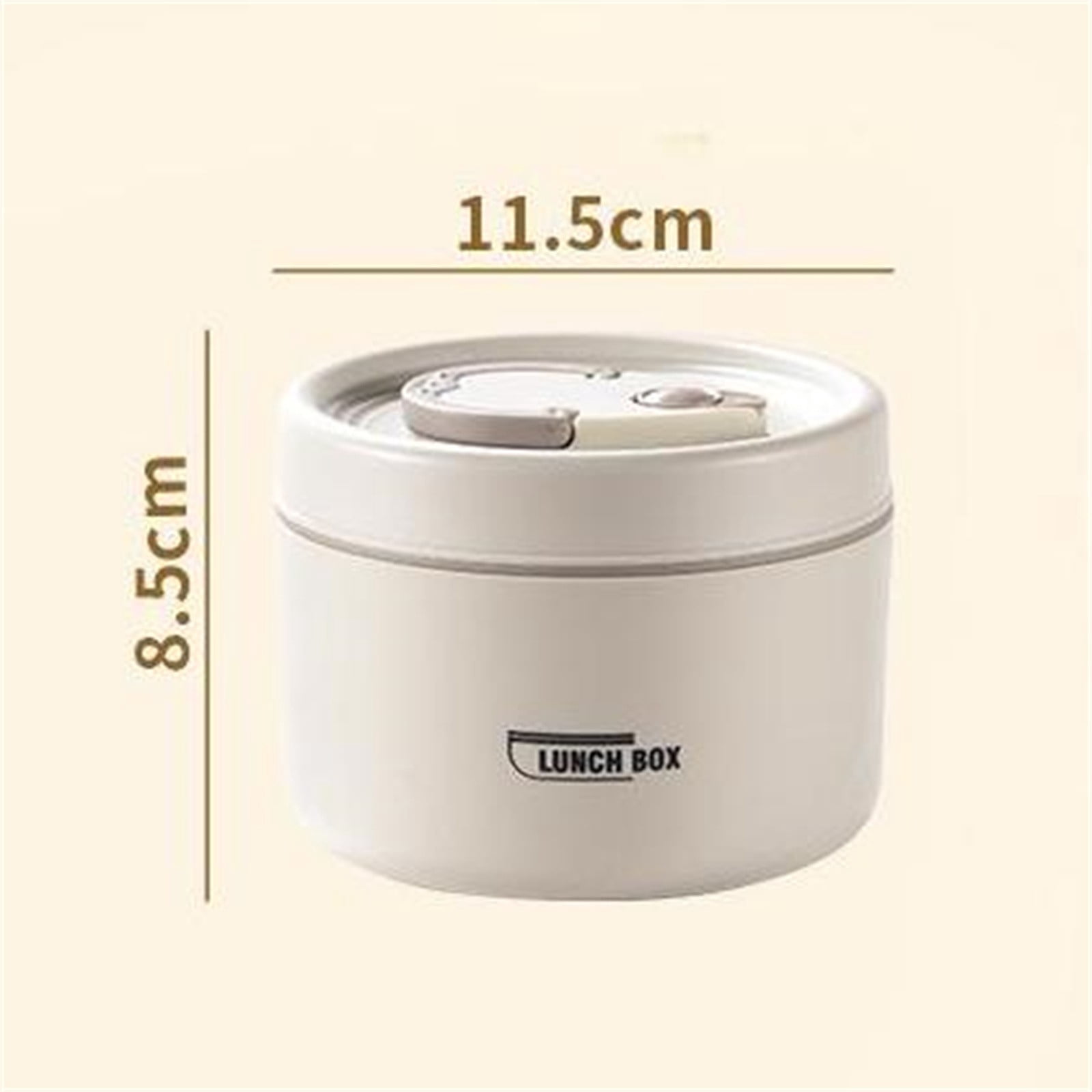 Portable Lunch Bag Bento Box Set Multi-Layer Thermal Food Organizer Leakproof Stainless Steel Storage Container Beige
