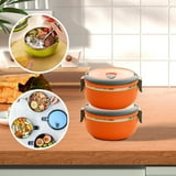 Portable Lunch Container, Food Containers, Double Layer Lunch Box ...