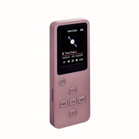 Portable MP3/MP4 Player, 32GB, LCD Display, Rechargeable, Multi-Color for Running, Gym, Sports & Outdoor Activities