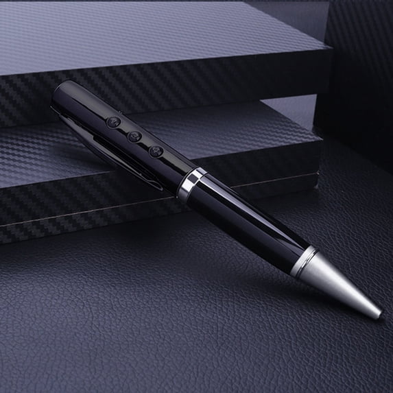 Portable MP3 Player, Pen Design, Supports TF Card up to 32GB, ABS , for Music and Listening, Black