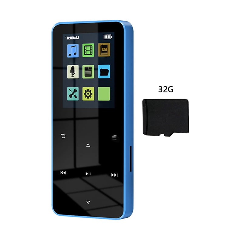 Portable MP3 Player, TFT Touch Bluetooth Walkman, 1.8-Inch Full 