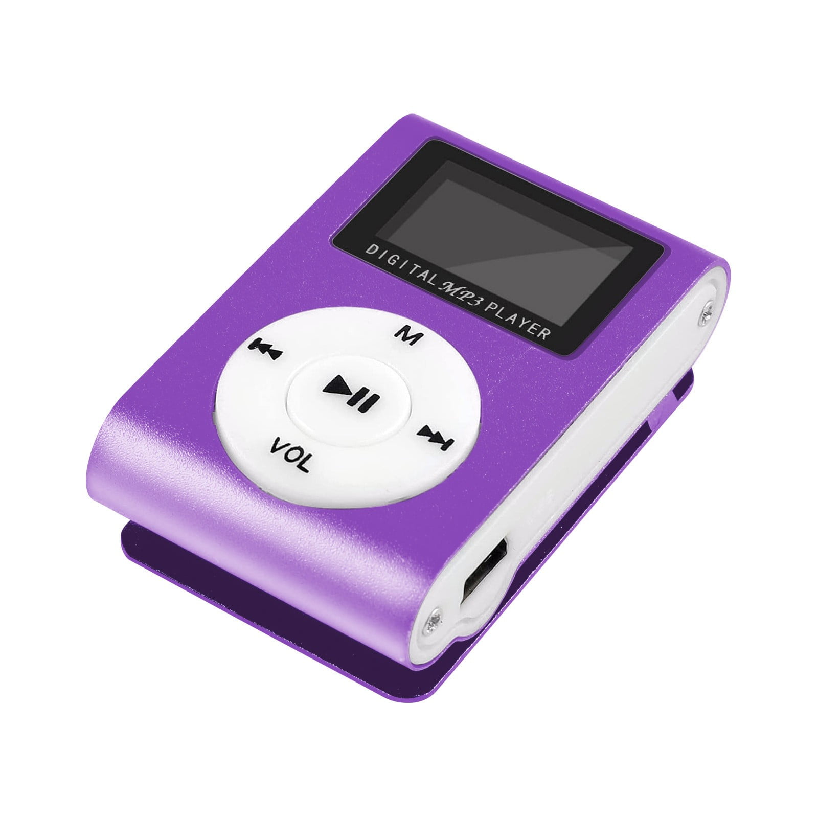 Portable MP3 Player with USB LCD Screen,Sports Music Player Supports