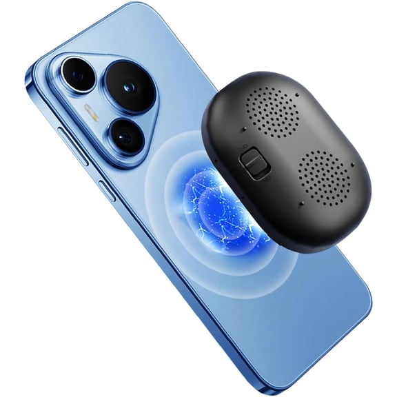 Portable Magnetic Bluetooth Speaker - Mini Wireless Sound Amplifier with Microphone, Enhanced Volume & Clear Vocals for Hands-Free Calls, Music