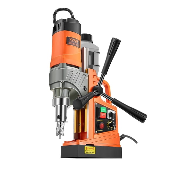 Portable Magnetic Drill Press 1450W 12800N 800RPM Mag Drill Machine with Powerful Magnet for Steel