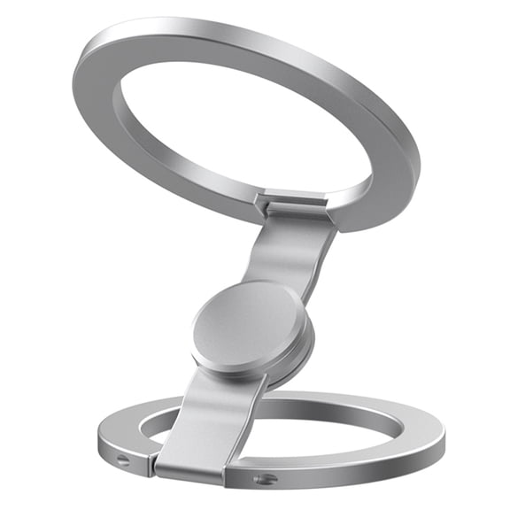 Portable Magnetic Phone Stand with Fingertip Gyroscope Stress Relieving Toy Desk Accessory for Home and Travel B