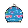 thumbnail image 1 of Portable Makeup Mirror Travel Mirror Compact Folding Mirrors Small for Women Beauty Accessories Colorful Sunglasses, 1 of 7