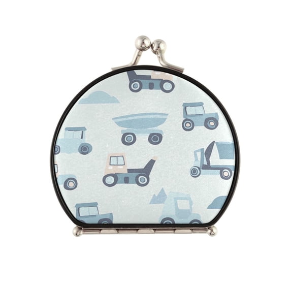 Portable Makeup Mirror Travel Mirror Compact Folding Mirrors Small for Women Beauty Accessories Construction Vehicles
