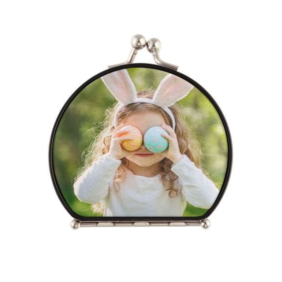 Portable Makeup Mirror Travel Mirror Compact Folding Mirrors Small for Women Beauty Accessories Cute Bunny Ears