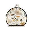 thumbnail image 1 of Portable Makeup Mirror Travel Mirror Compact Folding Mirrors Small for Women Beauty Accessories Various Flowers and Bees, 1 of 7