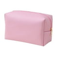 thumbnail image 1 of Portable Makeup Organizer Bag,Travel Cosmetic Toiletry Storage Case,Multi Compartment Zippered Beauty Pouch,Waterproof Lightweight Handheld Travel Accessories Organizer For Women, 1 of 2
