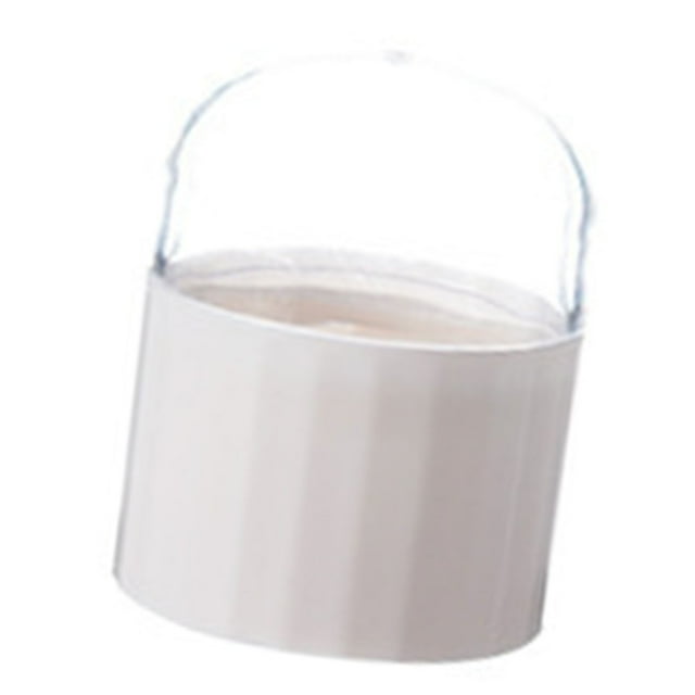 Portable Makeup Sponge Storage System with Clear Lid and Drying Base