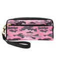 thumbnail image 1 of Portable Makeup Storage Bag 7.87×3.35×2.16in Portable Design Pu Leather Made Of A Bag For Multi-Use Texture Military Camouflage Pattern Abstract Pink_1, 1 of 4